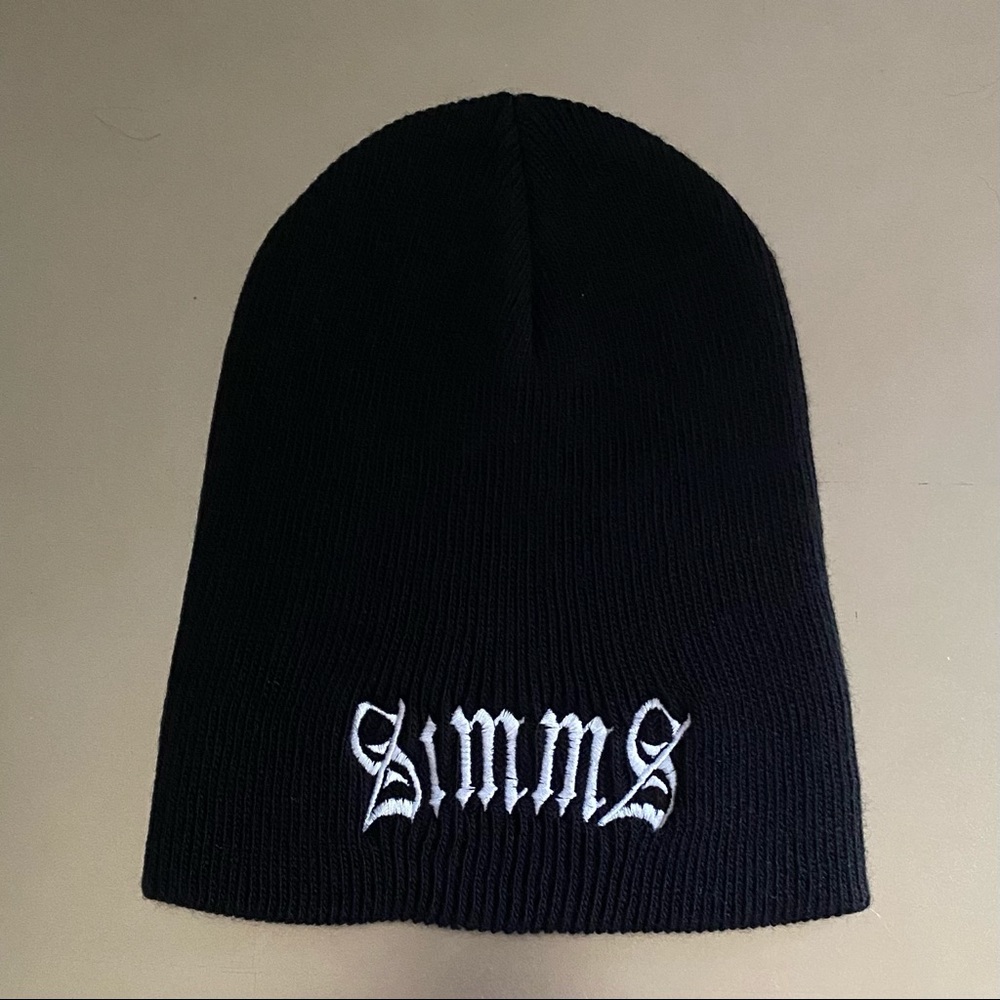 Vintage Simms Black Beanie